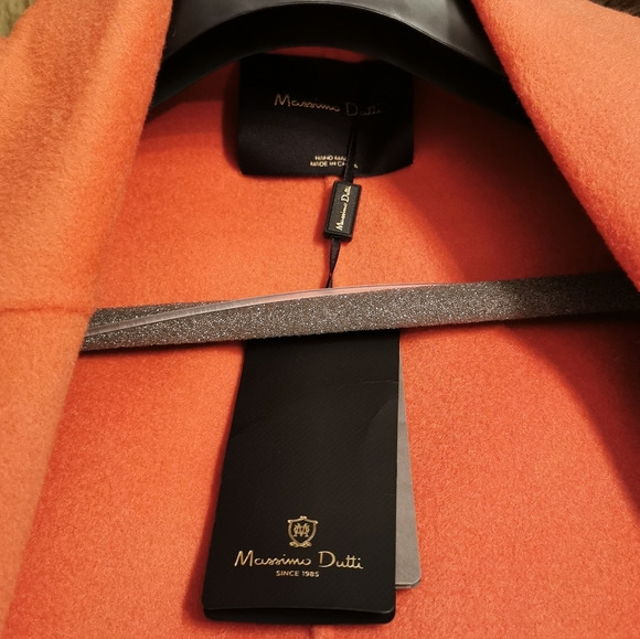 BNWT Massimo Dutti Hand Made Wool Coat - Picture 8 of 8